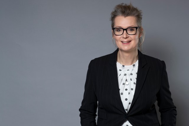Porträttbild Lina Axelsson Kihlblom.